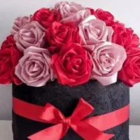 گل تزئینی رز|گل مصنوعی|ماسال, |دیوار