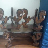 میز جلو مبلی با ۲ عدد عسلی