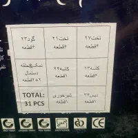 سرویس ۳۱ پارچه