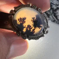 انگشتر شجر فوق کلکسیونی قدیمی