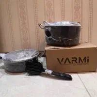 قابلمه بزرگ ۵۲  قابلمه پیرکس نو سه تایی  تابه تک