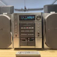 سیستم صوتی خانگی JVC با کیفیت صدای خوب -ضبط و پخش