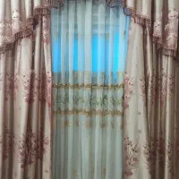 پرده اتاق خواب|پرده، رانر، رومیزی|اهواز, کوی آغاجاری|دیوار