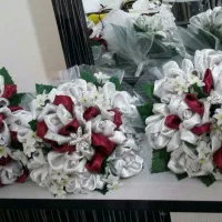 دسته گل عروس،باکس گل، دسته گل حنا، گیفت|گل مصنوعی|کرج, باغستان|دیوار