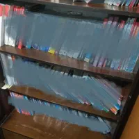 قفسه کتاب کتابخانه ویترین بوفه|کتابخانه، شلف، قفسههای دیواری|رشت, رودباری|دیوار