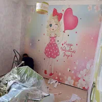 دکوراسیون داخلی ( کاغذ دیواری )|خدمات پیشه و مهارت|امیدیه, |دیوار