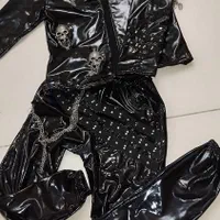 کت و شلوار چرم بچگانه