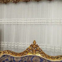 پرده حریربا کتیبه
