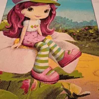 گلیم فرش نو با میز تحریر