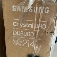 تلوزیون نو صفحه ال سی دی  در حین حمل شکسته