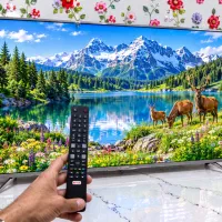 تلویزیون ۵۵ اینچ x-vision Q LED 4K Smart Android