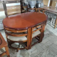 ناهارخوری 6 نفره کمجا آرین/ میز و صندلی ناهارخوری