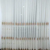 پرده کتان  ژاپن دو عدد هم شکل و هم اندازه۲*۲/۷۰|پرده، رانر، رومیزی|تهران, فلاح|دیوار