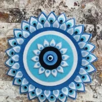 آویز چشم زخم نمدی