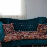 موبلمان 7نفره تمیز|مبلمان خانگی و میز عسلی|خنداب, |دیوار