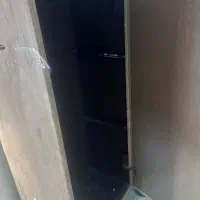 کابینت فلزی درب شیشه ای|کتابخانه، شلف، قفسه‌های دیواری|بابل, |دیوار