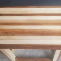 چارپایه چوبی ، میز چوبی کوچک|مبلمان خانگی و میز عسلی|طرقبه, |دیوار