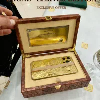 ایفون ۱۳ پرو مکس روکش طلا