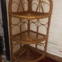 جا گلدانی حصیری