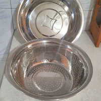 آبکش و لکن استیل یونیک سایز ۲۸