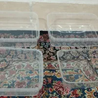 ظرف پلاستیکی در دو سایز مختلف|ظروف نگهدارنده، پلاستیکی، یک‌بارمصرف|فردیس, شهرک ارم|دیوار