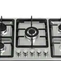 اجاق گاز صفحه استیل ۵شعله با کیفیت بالا مدل t50|اجاق گاز و لوازم برقی پختوپز|رشت, رشتیان|دیوار