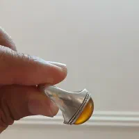 انگشتر عقیق زرد
