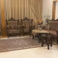 مبل استیل ۹ نفره چوب|مبلمان خانگی و میز عسلی|اصفهان, پارک مشتاق|دیوار