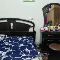 سرویس خواب کامل دونفره (همراه تشک طبی)|تخت و سرویس خواب|اصفهان, شاه پسند|دیوار