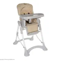 صندلی غذای کودک زویه رنگ کرم. وکیوم باز نشده نو