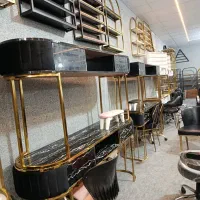 صندلی لوتوس دسته چوبی|آرایشگاه و سالن‌های زیبایی|یزد, |دیوار