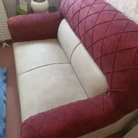 مبل راحتی ۷ نفره تازه روکش شده