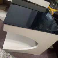 میزعسلی سفید مشکی|مبلمان خانگی و میز عسلی|خمام, |دیوار