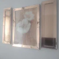 تابلو ۳تیکه آیینه ای