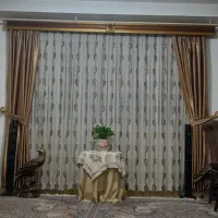 پرده حریر عرض۳ متر ارتفاع ۲ متر و ۴۰ سانت، ق۳تومن