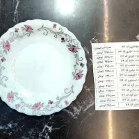 آرکوپال فله ۱۴۸چینی سینی فنجان نعلبکی اقساط با طلا