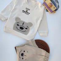 بلوز شلوار پسرانه طرح تدی|کفش و لباس بچه|بروجرد, |دیوار