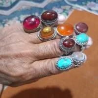 فروش چند عدد انگشتر نقره دست ساز|جواهرات|سراوان, |دیوار