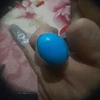 انگشتر درجه یک فیروزه خالص نیشابور