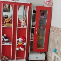 سرویس چوبی وتخت کودک|تخت و سرویس خواب|خمینی‌شهر, |دیوار