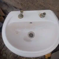 روشویی کوچک ب همراه پایه|لوازم سرویس بهداشتی|تهران, اوقاف|دیوار