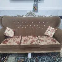 مبل 7 نفره سالم|مبلمان خانگی و میز عسلی|زاهدان, |دیوار