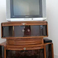 فروش تلویزیون با میز|تلویزیون و پروژکتور|قائن, |دیوار