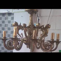 لوستر برنزی وبرنجی قدیمی