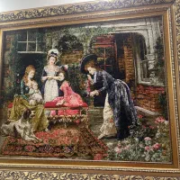 تابلو فرش دستبافت|تابلو فرش|لواسان, |دیوار