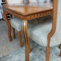 میز ناهارخوری ۴نفره(نو) فروش فوری|میز و صندلی غذاخوری|شاهینشهر, دهخدا|دیوار