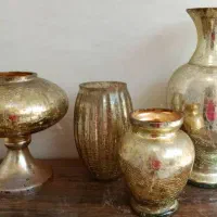 گلدان تزئینی  ۴ عدد|صنایع دستی و سایر لوازم تزئینی|خرمشهر, |دیوار