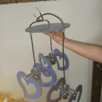 لوستر سقفی ۳ تایی مدل قلبی عالی