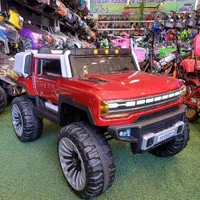 ماشین شارژی جیپ چهارموتوره کنترل دار رنگ متالیک