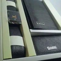 ست هدیه مردانه(کیف پول کمربند جاکارتی) با جعبه شیک|کیف، کفش، کمربند|اردبیل, |دیوار